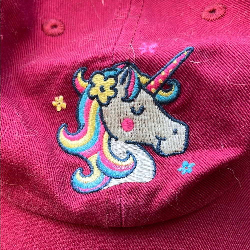 Life Is Good Unicorn Hat - Burgundy - Picture 3 of 7